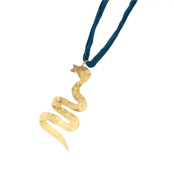 Après Ski - Collar Seda Serpiente