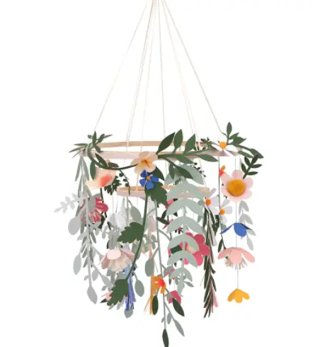 Araña de flores