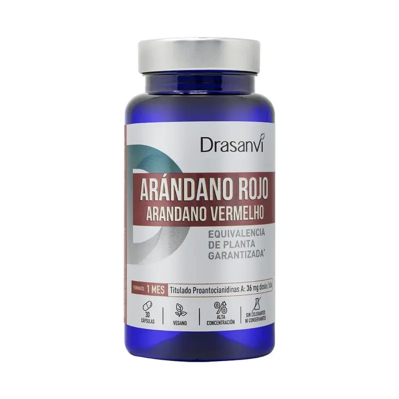 Arándano rojo BOTE - 30 cápsulas - Drasanvi