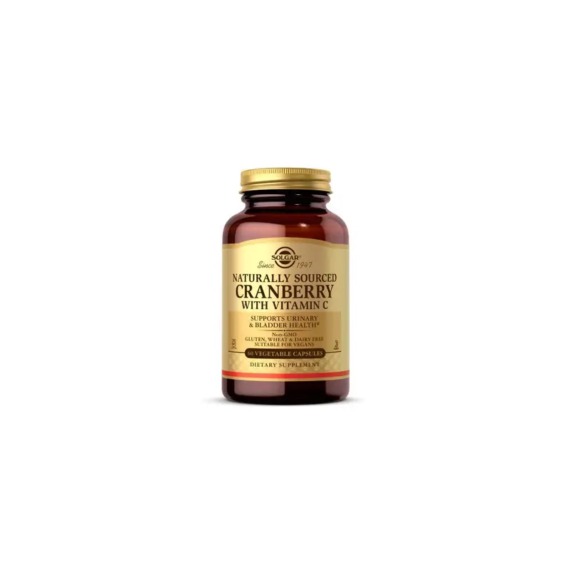 Arándano rojo con vitamina C - 60 vegecápsulas - Solgar