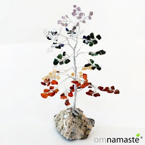 Arbol de la Vida Chakras base mineral