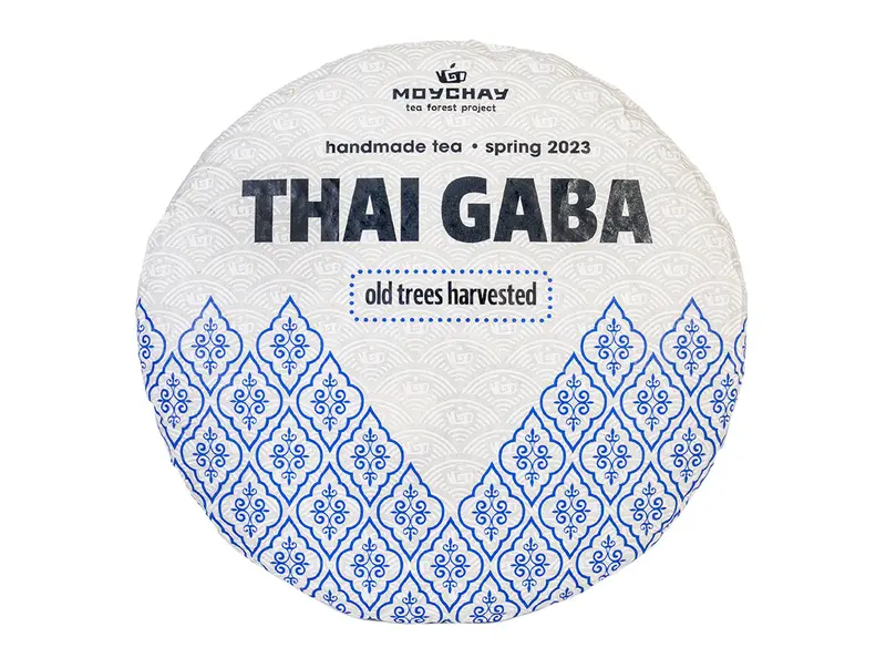 Árboles silvestres de té rojo Gaba, proyecto de bosque de té de Tailandia (cosecha de primavera de 2023)