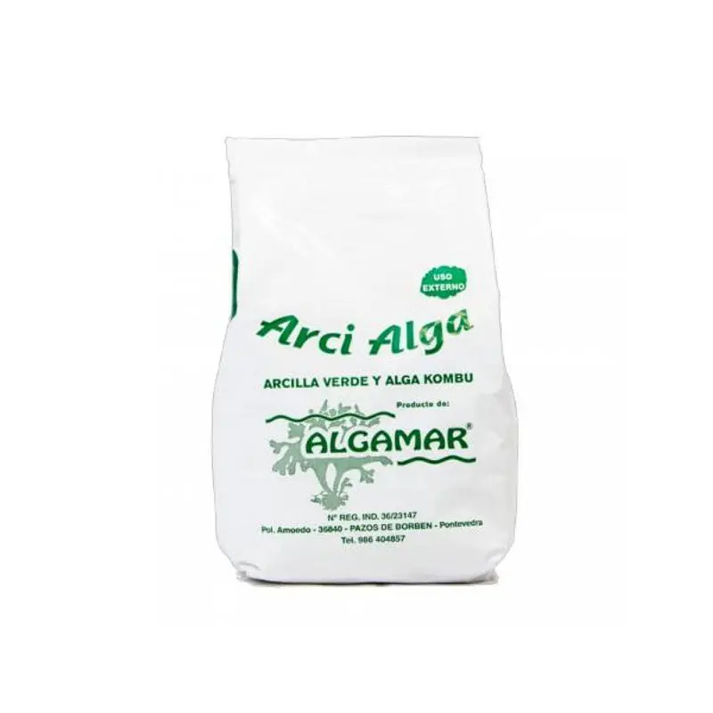 Arcialga (arcilla verde y alga kombu) 500 g Algamar