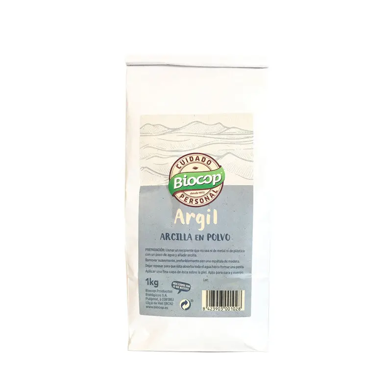Arcilla blanca Argil 1 kg Biocop