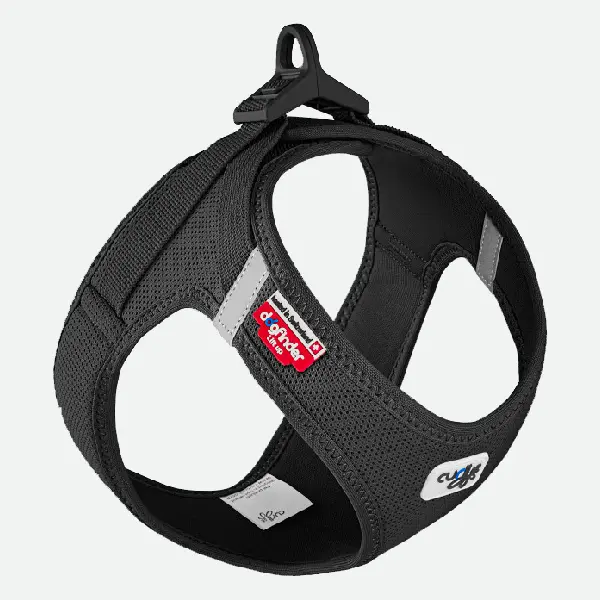 Arnés Curli Air Mesh Clasp - Negro