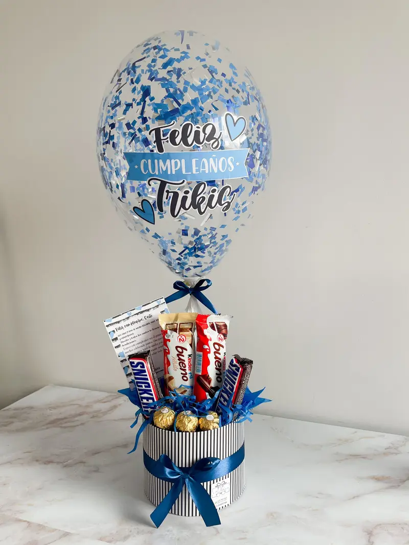 Arreglo Globo con Chocolates