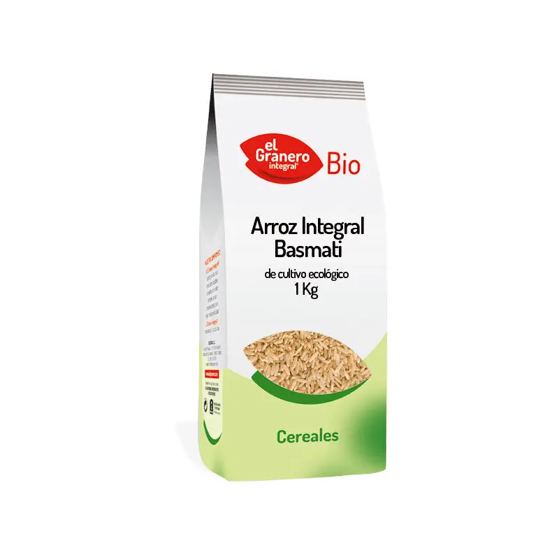 Arroz Integral Basmati Bio, 1 Kg - El Granero Integral