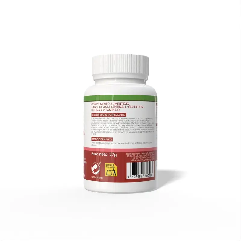 Astaxantina 450mg - 60 cápsulas - Sotya