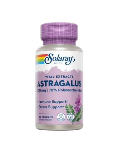 Astragalus 30 cápsulas vegetales de 200mg - SOLARAY