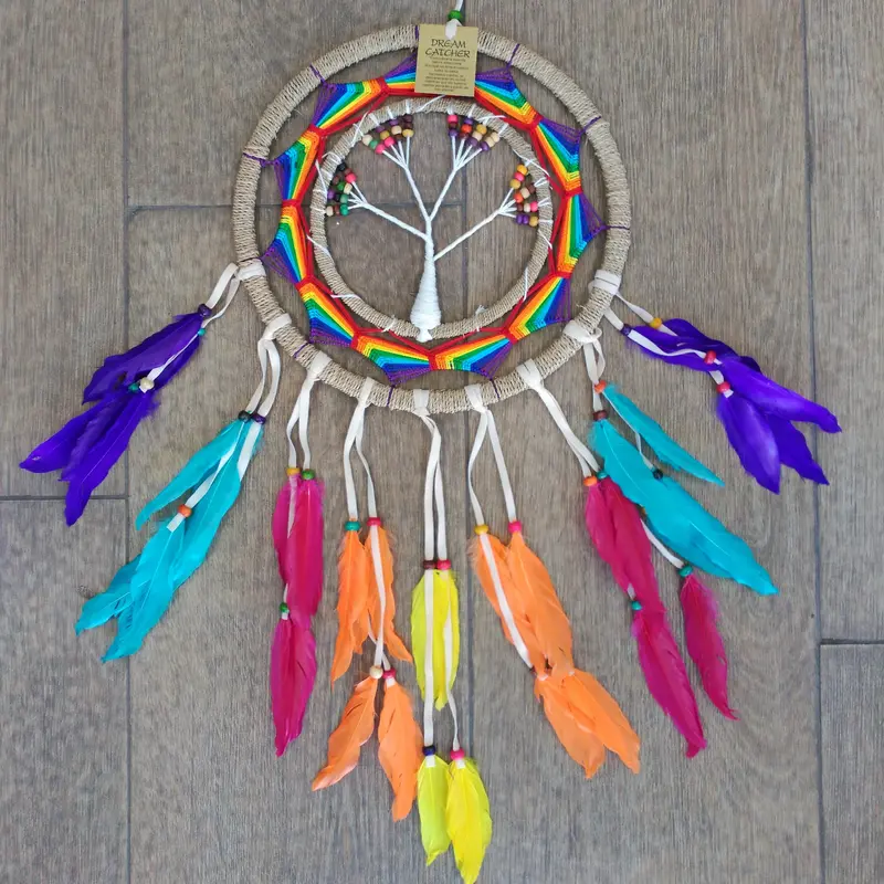 Atrapasueños Árbol multicolor 28cm