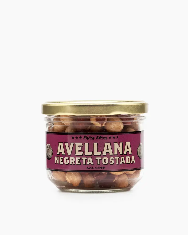 Avellana negreta tostada