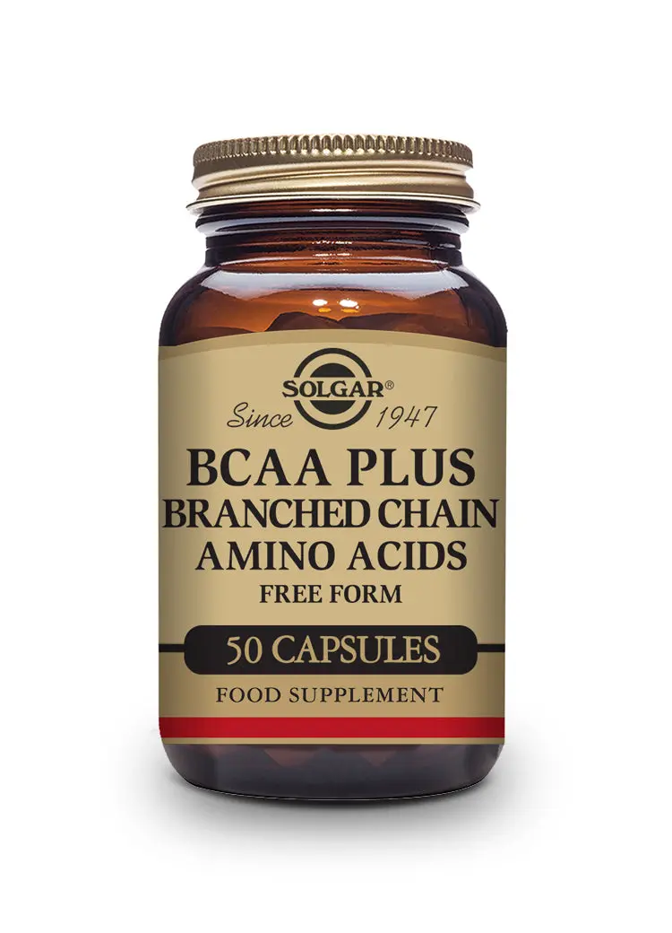 B.C.A.A. Plus - 50 Cápsulas vegetales