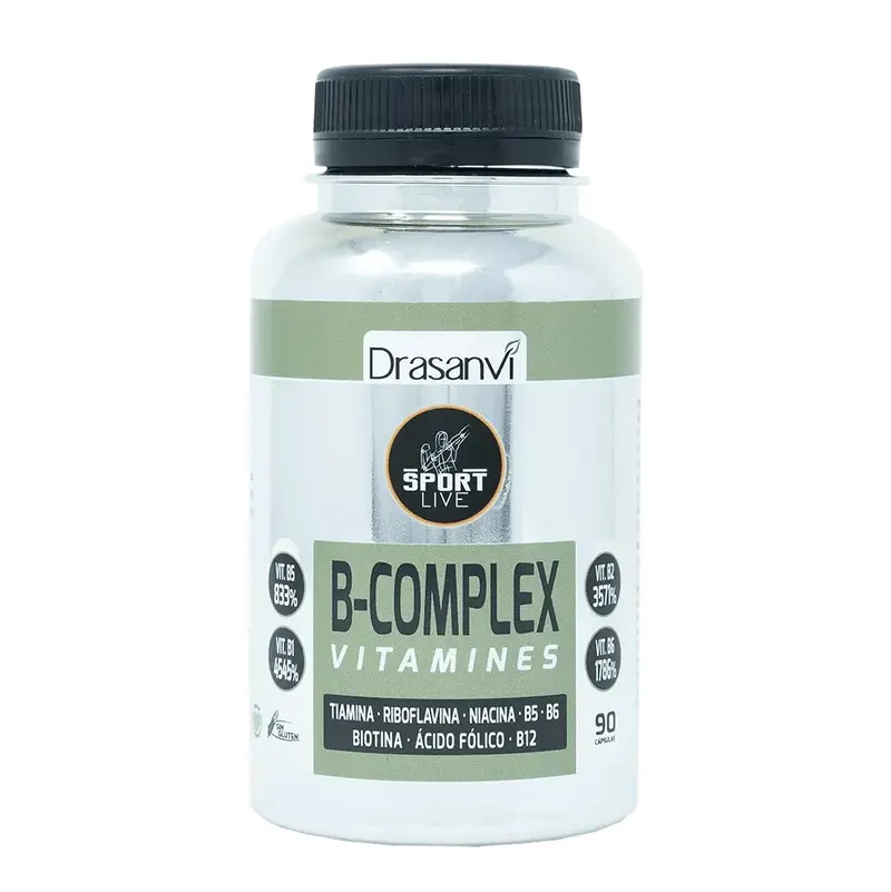 B COMPLEX 90 CAPSULAS SPORT LIVE DRASANVI