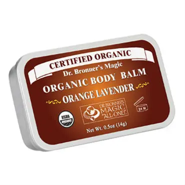 Balsamo corporal de naranja y lavanda 14g bio Dr.Bronner's