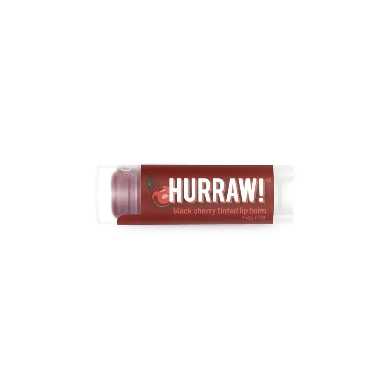 Balsamo labial color Cereza Negra Bio - 4.8 g - Hurraw
