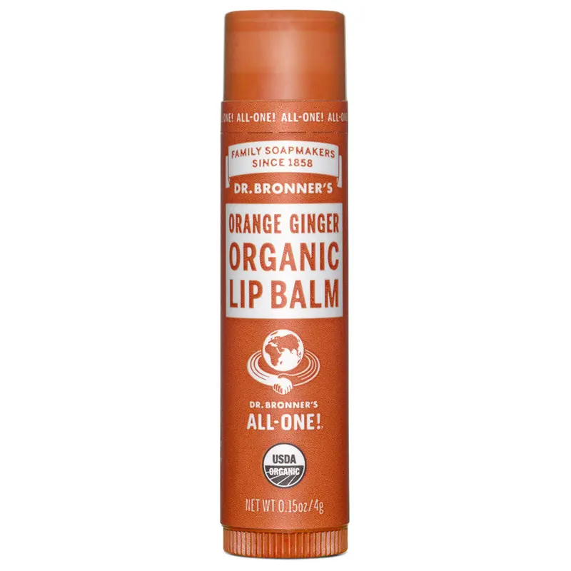 Balsamo labial de naranja y jengibre bio 4g 0 Dr.Bronner's