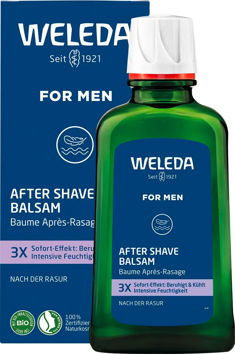 Bálsamo para el afeitado hombre 100 ml - Weleda