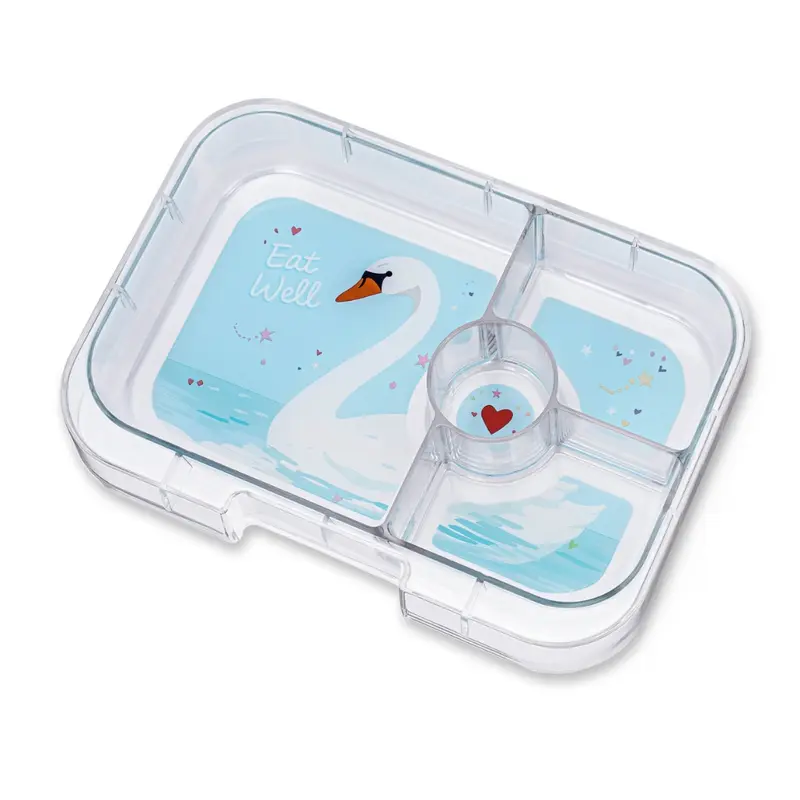 Bandeja para Yumbox Panino 4 secciones - Cisne