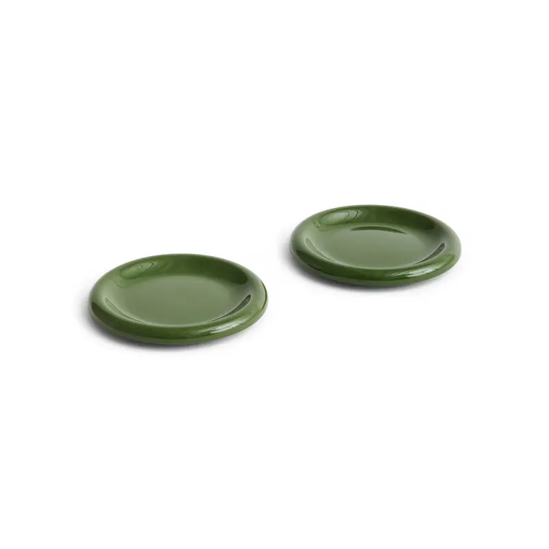 Barro Plato set de 2 Ø18 - HAY