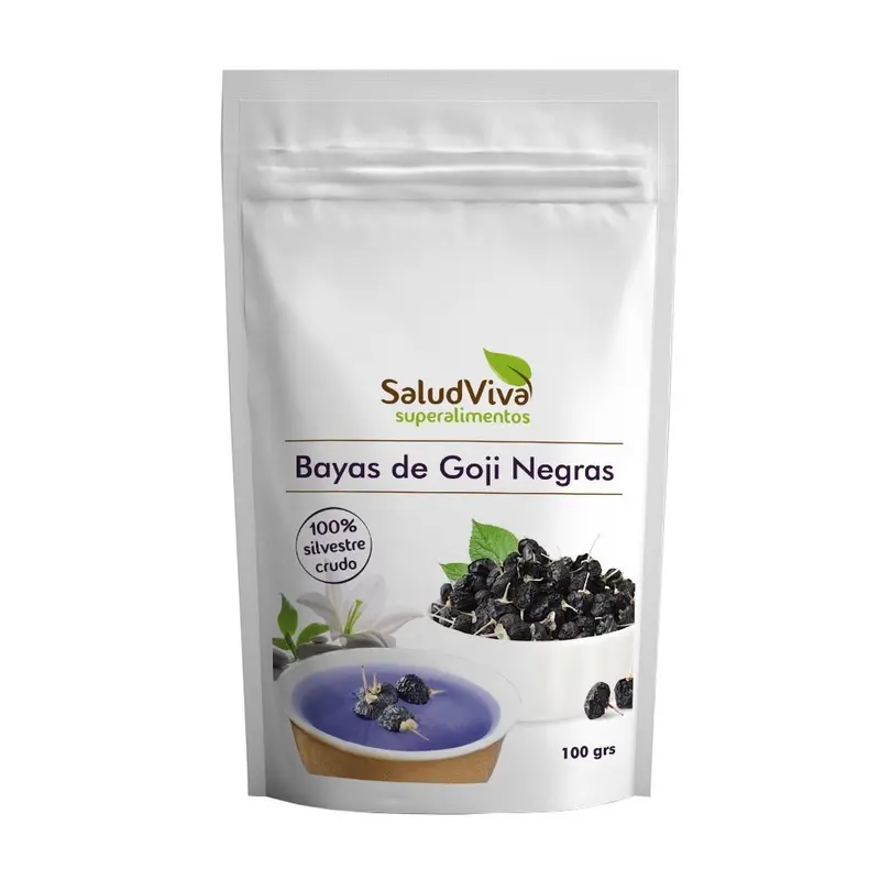 Bayas Negras de Goji 100g - SALUD VIVA
