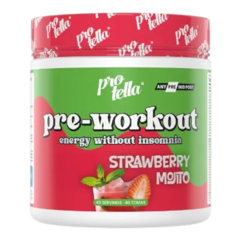 Bebida en Polvo Mojito de Fresa Protella 280g
