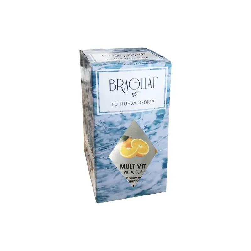 Bebida Soluble Multivit Vit A,C,E 9g x 15 unds Bragulat