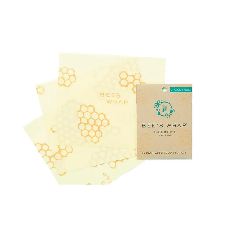 BEE'S WRAP - ENVOLTORIO DE CERA DE ABEJA 3 UNIDADES