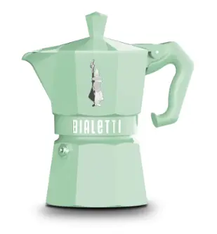 Bialetti Exclusive 6 Tazas Verde Pastel