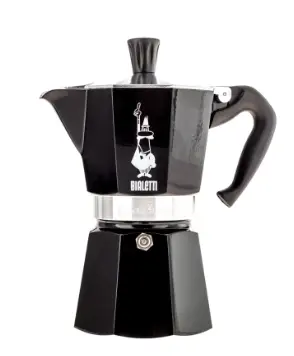 Bialetti Moka Express 6 Tazas Negra