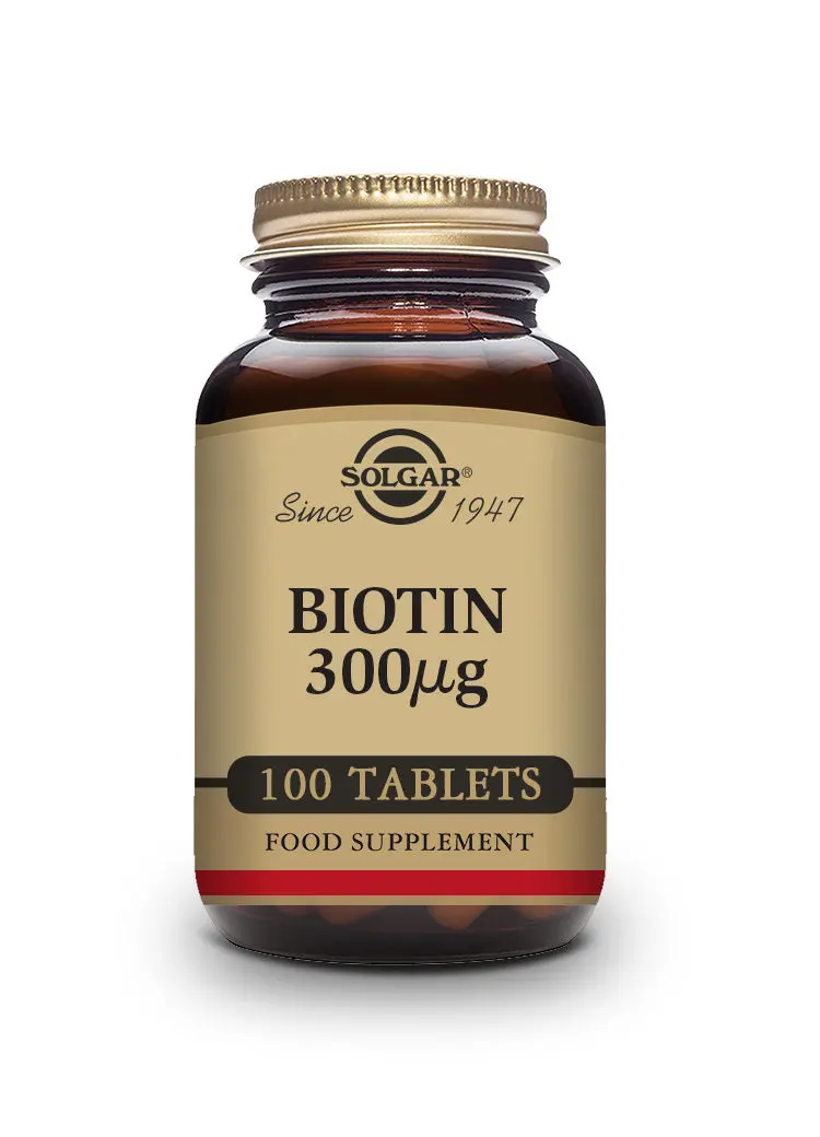 Biotina 300 µg - 100 Comprimidos