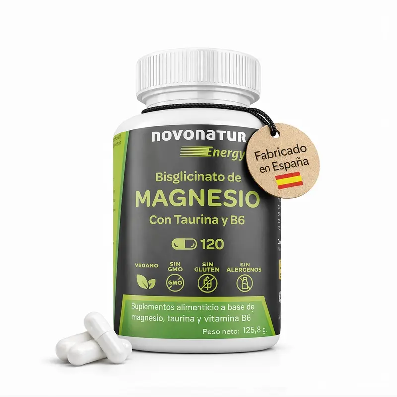 Bisglicinato de Magnesio con (Taurina + Vitamina B6)