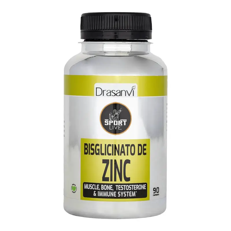 BISGLICINATO ZINC 90 COMPRIMIDOS SPORT LIVE DRASANVI