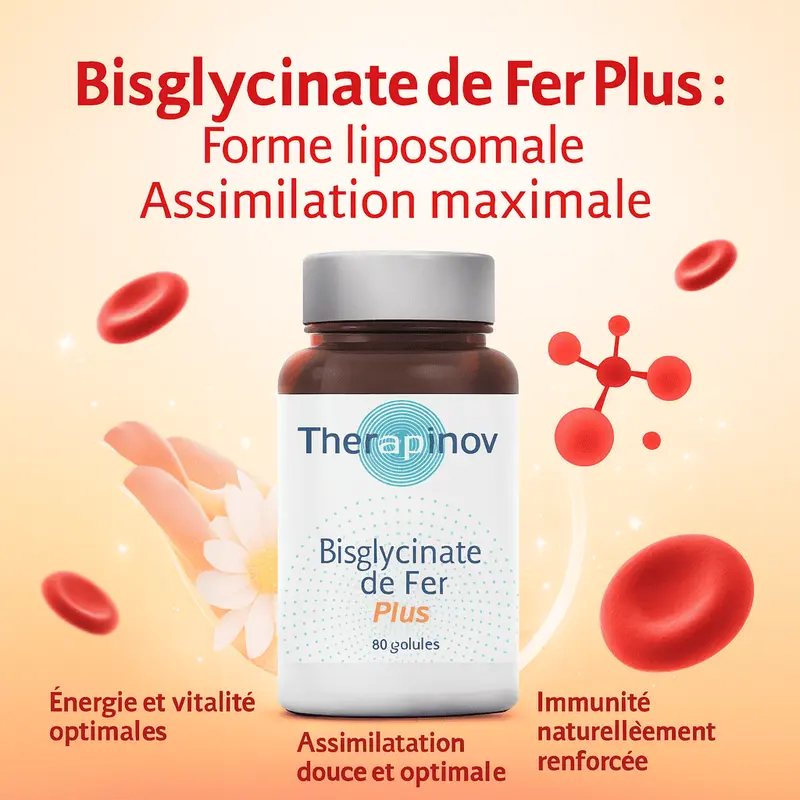 Bisglycinate de Fer Plus – L’Énergie et la Vitalité au Quotidien