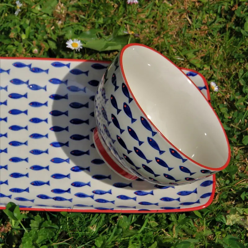 Bol/ Bowl Peces Azules