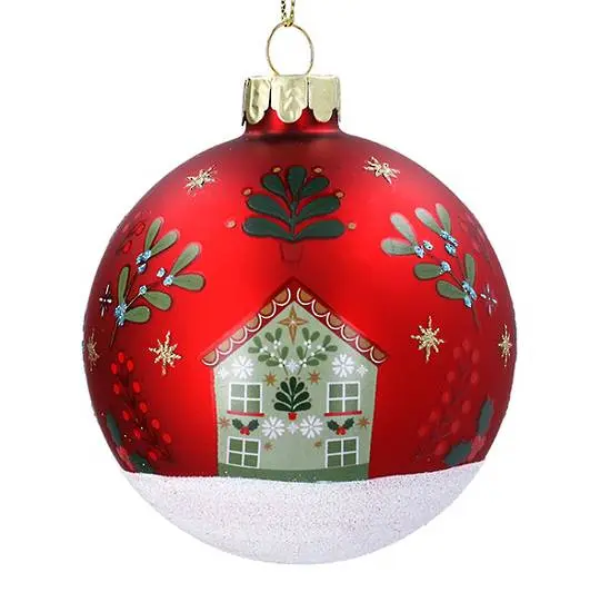 Bola de cristal casa alpina