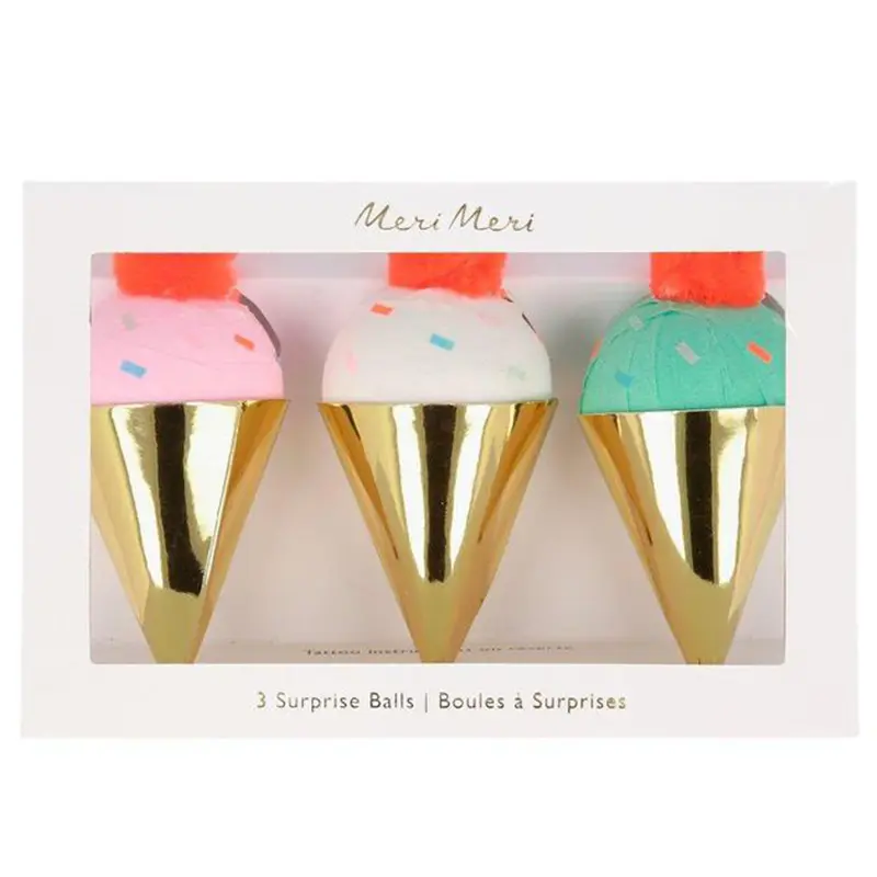 Bolas sorpresa helado
