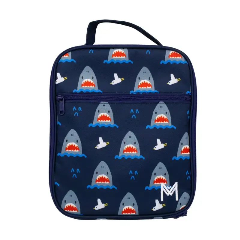 Bolsa de merienda Térmica Grande MontiiCo - Shark