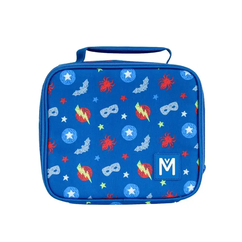 Bolsa de merienda Térmica Mediana MontiiCo - Superhéroe