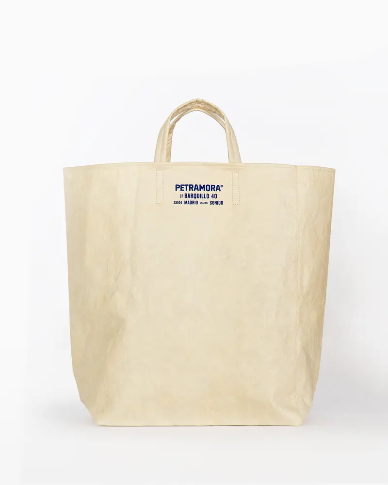 Bolsa shopper beige
