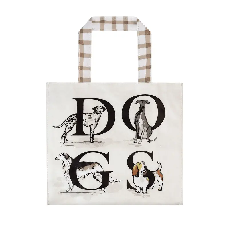 Bolsa Shopper PVC Pequeña "Country Dogs"