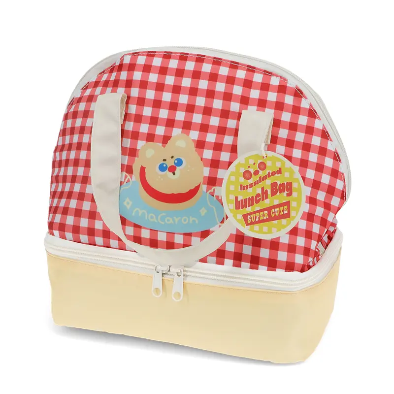 Bolsa térmica almuerzo diseño "Macaron Dog"