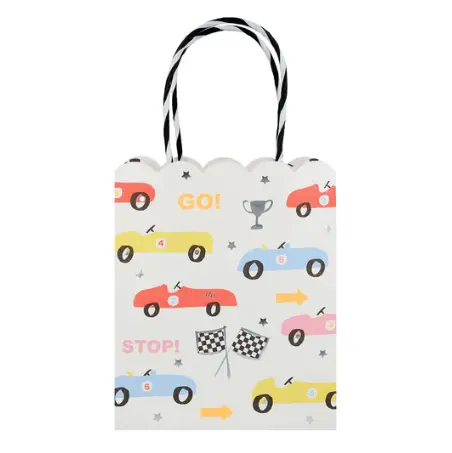 Bolsas de fiesta de coches de carreras