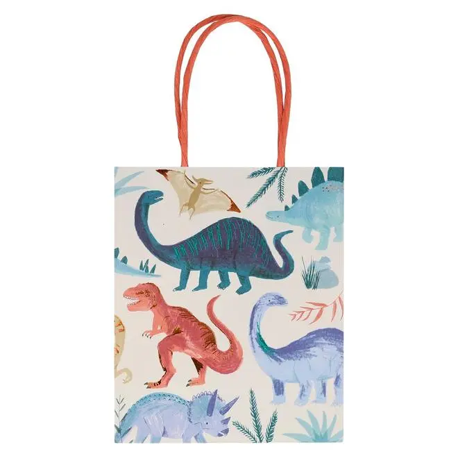 Bolsas de fiesta dinosaurio