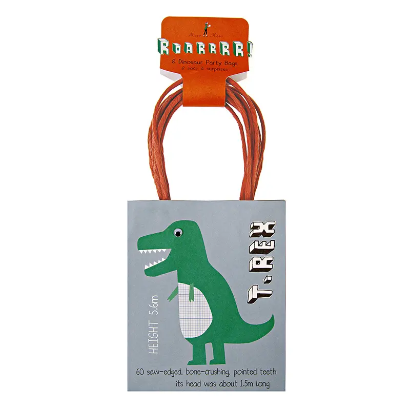 Bolsas de fiesta dinosaurios