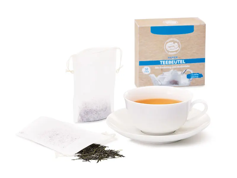 Bolsas de té compostables