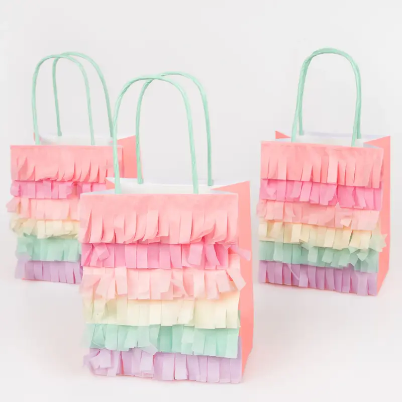 Bolsitas de Fiesta con Flecos
