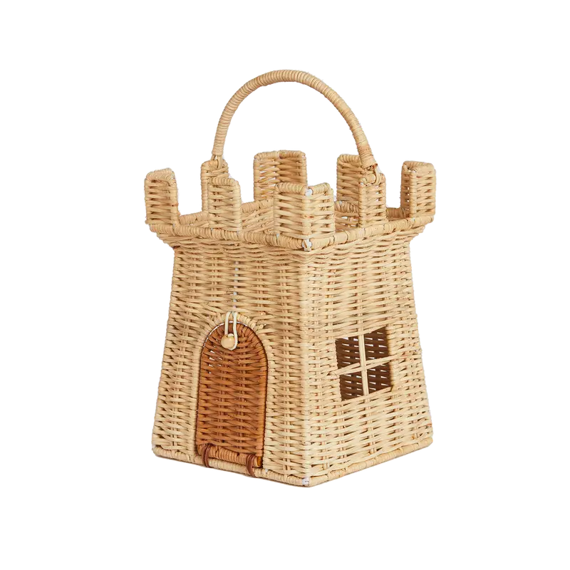 Bolso castillo de ratán