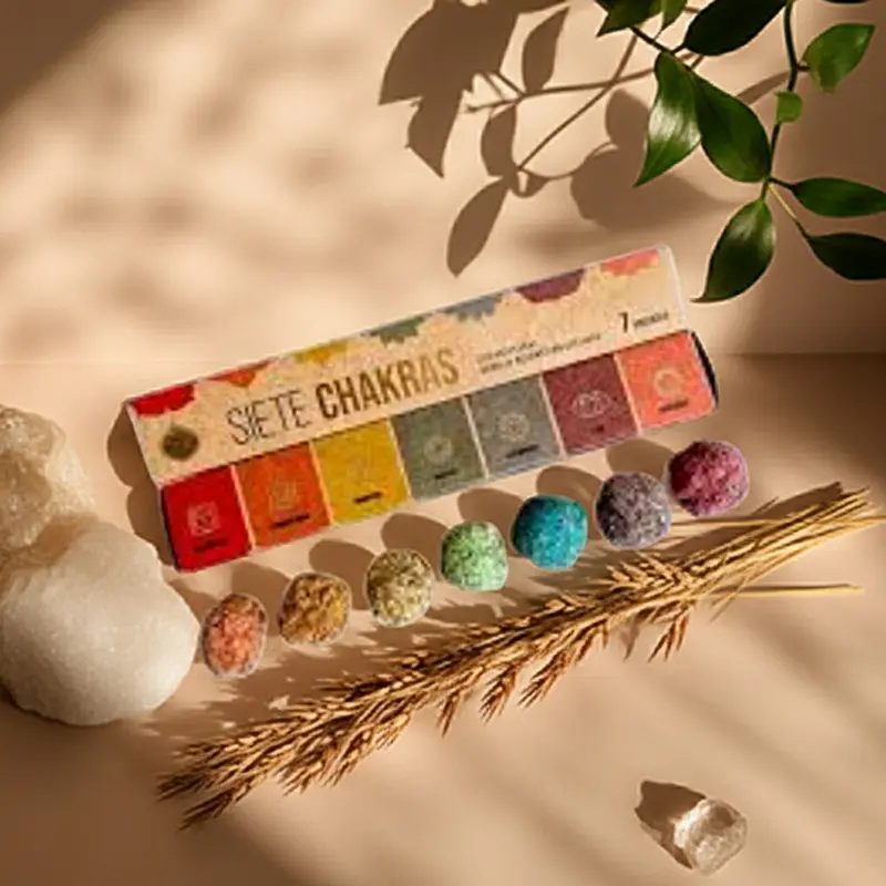 Bombitas de Defumación 7 Chakras – Limpieza Energética Natural