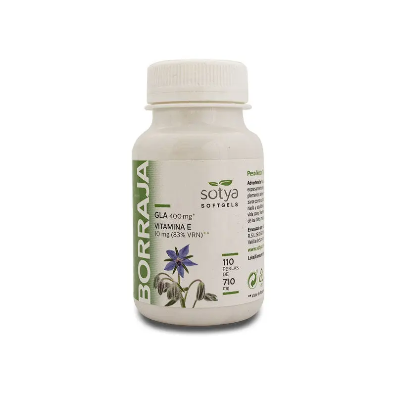 Borraja 710 mg 110 perlas - Sotya