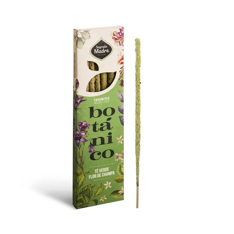 Botánico Té verde y Champa - SAGRADA MADRE